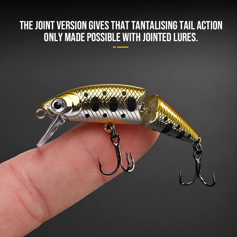 BLUX DR. Minnow Joint 50S Swim - đánh giá và giá Fishing Lure Spinnerbait