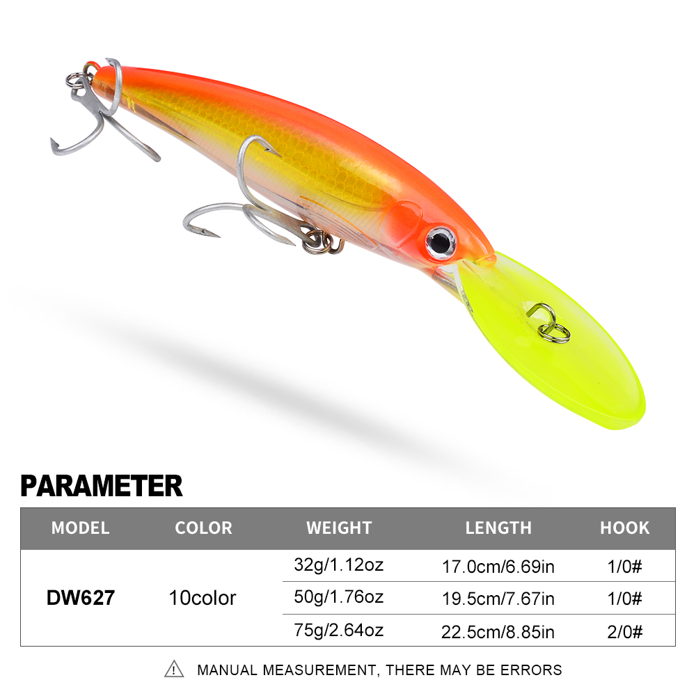 1PC 32g 50g 75g Big Floating M - đánh giá và giá Fishing Lure Topwater