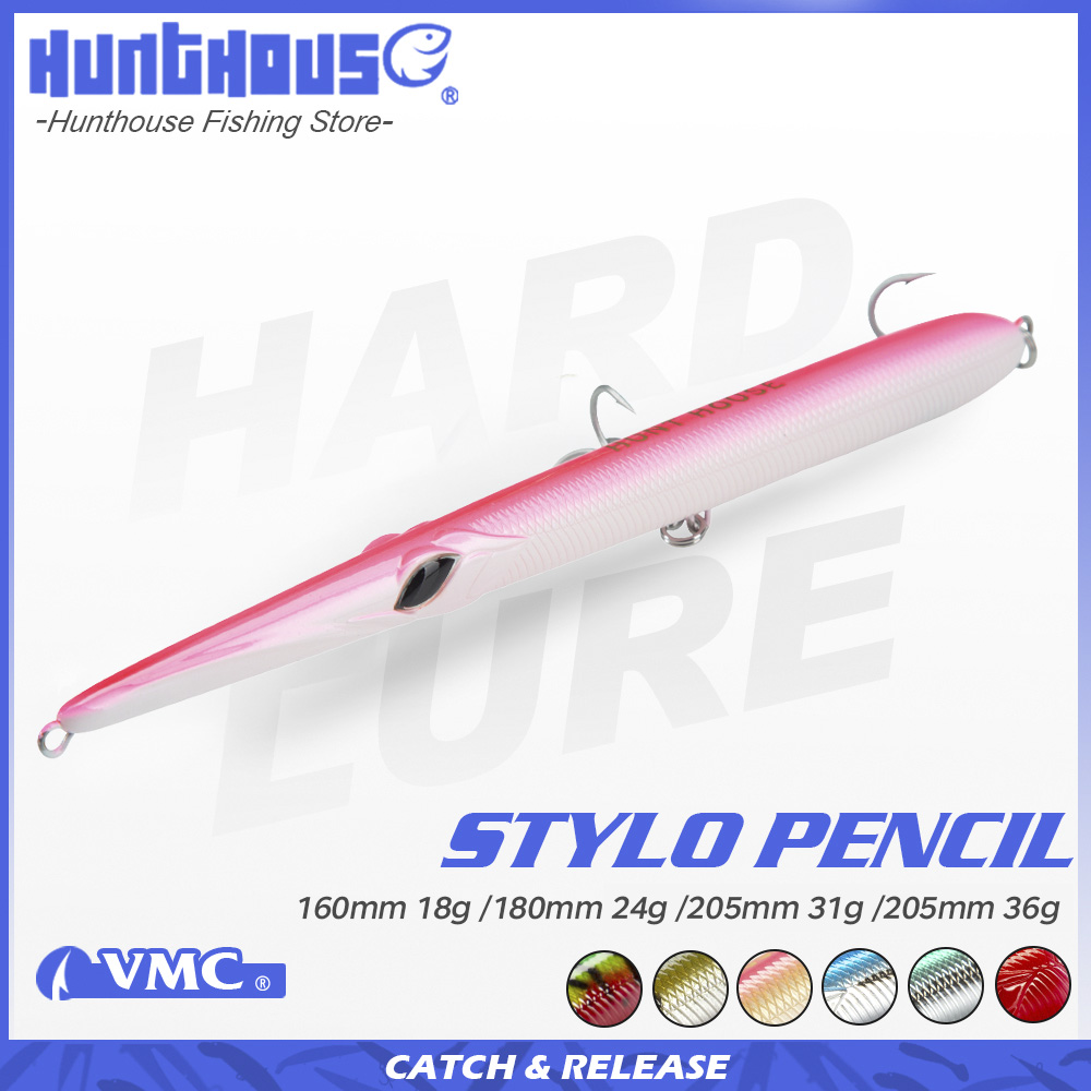 Hunthouse Stylo 210 Quay Leurr - đánh giá và giá Fishing Lure Topwater