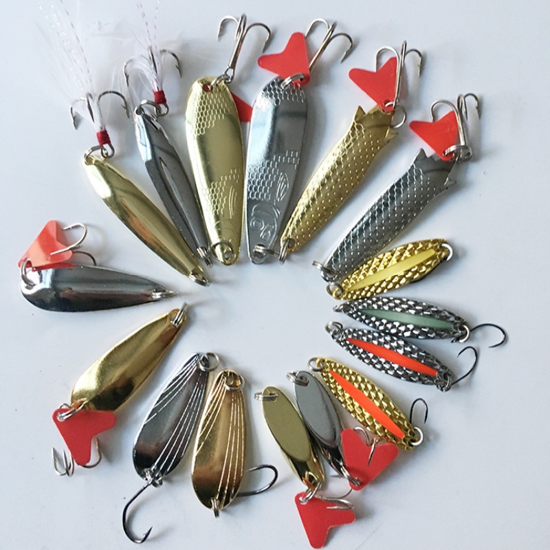 Fishing Lure Kit 16 Pcs Sets T - đánh giá và giá Fishing Lure Spinnerbait